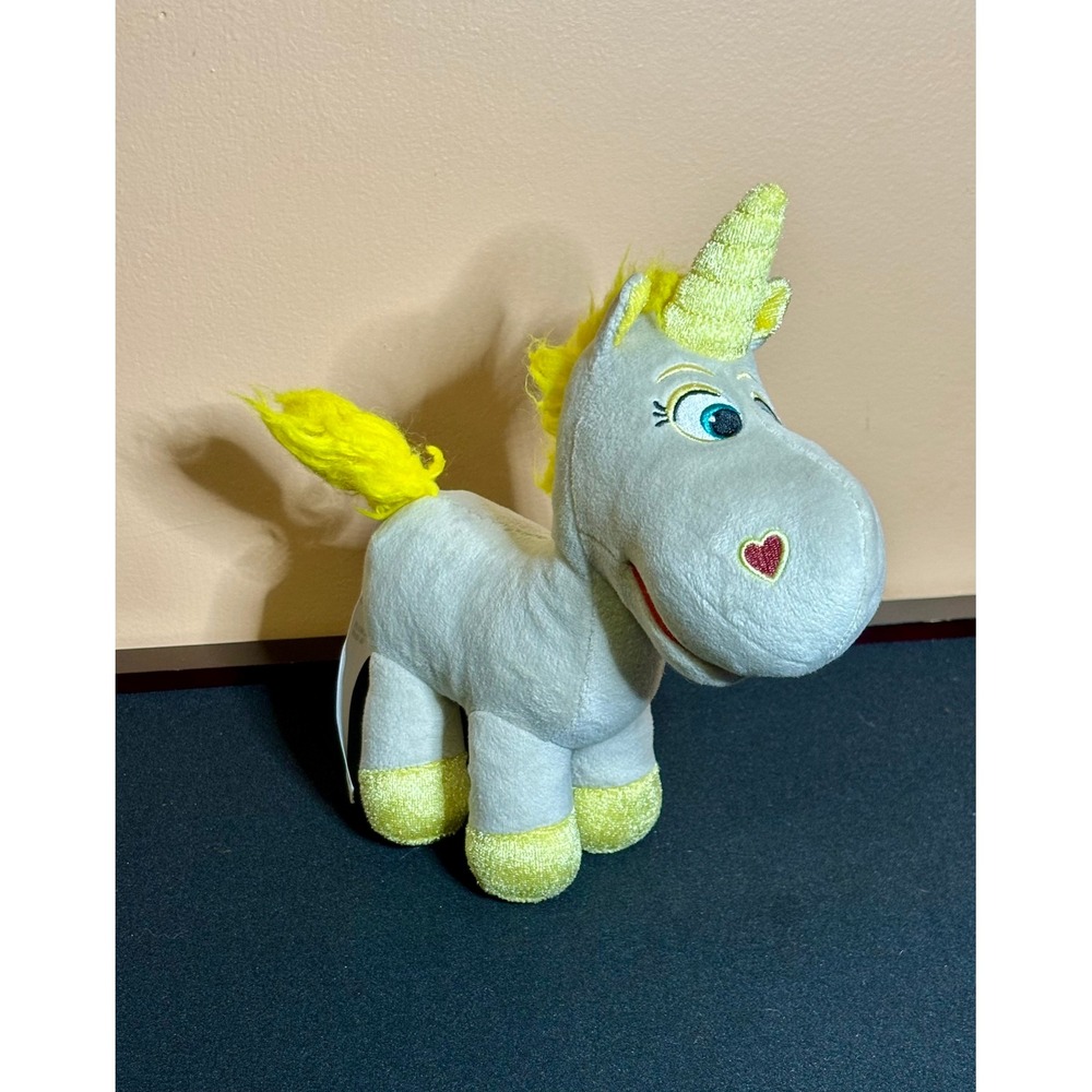 Disney Toy Story Buttercup Unicorn Plush White Yellow 9 Inch Stuffed Animal Toy